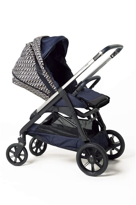 dior oblique stroller|Dior toile baby stroller.